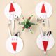 thumbnail image 4 of 10 fundas para cuchillos y tenedores, decoración para botellas de vino y mesa, decoración navideña para el hogar., 4 of 5
