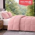 thumbnail image 4 of ALVANA Set de Edredón 3 Piezas Acolchado Extra Grande Hipoalergénico Relleno Suave de Microfibra Down Alternative Ideal para Todo el Año Uso como Edredón o para Funda Duvet, 4 of 6