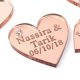 thumbnail image 1 of Etiqueta personalizada de oro/oro rosa/Espejo transparente/plata, etiqueta de encanto de vino de boda con nombre personalizado, decoración de regalo de boda de fiesta, 50 *, 1 of 4