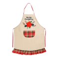 thumbnail image 1 of Adult BBQ Christmas Party Holiday Apron for Baking Cooking Birthday, 1 of 5