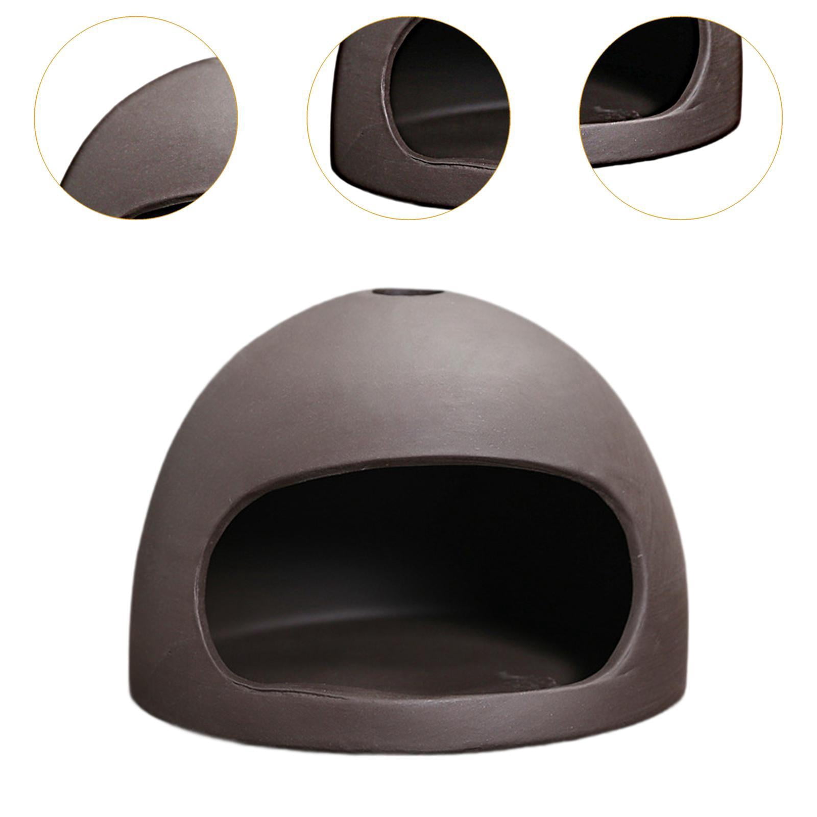 Zxpjkyu Palo Santo Holder Incense Burner Housewarming Gift Home Fragrance Desk Porcelain Semicircular