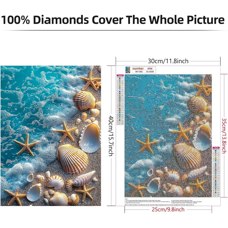 Dragon Diamond Art Kits for Adults, Moonlight Diamond Painting