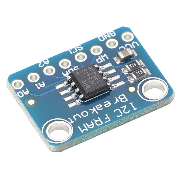 Herramientas De Desarrollo De IC De Memoria, Pantalla No Volátil 20 Mhz 2,7-5,5 V 1010 + A2 + A1 + A0 I2C Fram Breakout Para Registradores De Datos De Baja Potencia Para Atenuar