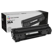 Compatible Toner Cartridge for 36A Black CB436A Printer LaserJet M1522n MFP M1522nf P1505 P1505n, 2000* Page Yield