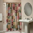 thumbnail image 2 of Greenland Home Fashion Antique Chic Bath Shower Curtain - Multi 72x72", 2 of 2