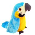 thumbnail image 1 of Talking Parrot Repeats What You Say Plush Animal Toy Electronic Parrot For Kids Gift, 1 of 3