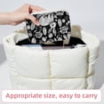 thumbnail image 6 of Black White Easter Portable Velvet Jewelry Stand Organizer Box with Removable Compartment - Gift, Jewelry Display, 6 of 7