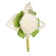 thumbnail image 4 of Rose Boutonniere Novio Nupcial Ramilletes Broche Clip Pin Boda Decoración Blanco Zulema Novio Boutonniere, 4 of 8