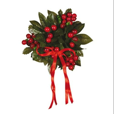 pack of 9 vibrant holly leaf red berry and ribbon pack of 9 vibrant holly leaf red berry and ribbon