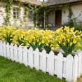 thumbnail image 6 of Artificial Calla Lily Bouquet, Plastic Faux Lilies for Home Decor, Outdoor Garden Artificial Plants, Set of 2 Decorative Flower Stems, 6 of 7