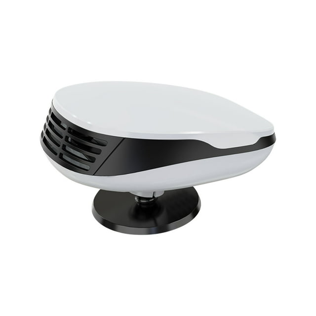 Car Space Heater 12V Multi-Functional Car Mounted Heater with Defrosting and Defogging Capability, ABS and Copper Construction with 360° Adjustable Base for Winter Driving
