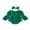 Green, variant on RUINIXCW Infant Girl Outfit Puff Long Sleeve Square Neck Bubble Romper and Headband
