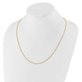 thumbnail image 5 of 10K Yellow Gold Spiga Wheat Chain Styles Necklace Adjustable 1.35 mm 22 inch, 5 of 6