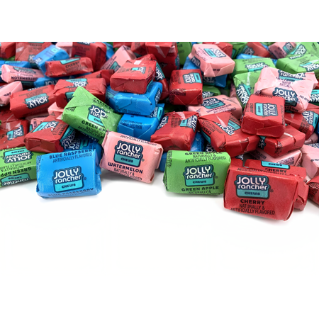 JOLLY RANCHER Fruit Chews Candy  Individually Wrapped  4 Flavors (2 Pound Bag)