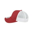 thumbnail image 3 of Legacy  Mid-Pro Snapback Trucker Cap, Cardinal & White - Adjustable Size, 3 of 5