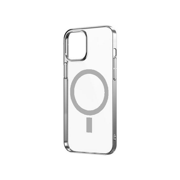 Funda Magnética Life Connekt Para iPhone 11 Pro / 11 Pro Max / 12 Mini / 12 Pro / 12 Pro Max / 13 Pr plateado LIFE CONNEKT Iphone 11 pro