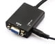 thumbnail image 2 of Adaptador a VGA con salida de audio de 3,5 mm, convertidor de vídeo para PC, DVD, TV y proyector, 2 of 4