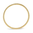 thumbnail image 2 of 925 Sterling Silver Gold-tone 93 Stone CZ Bangle; for Adults and Teens; for Women and Men, 2 of 3