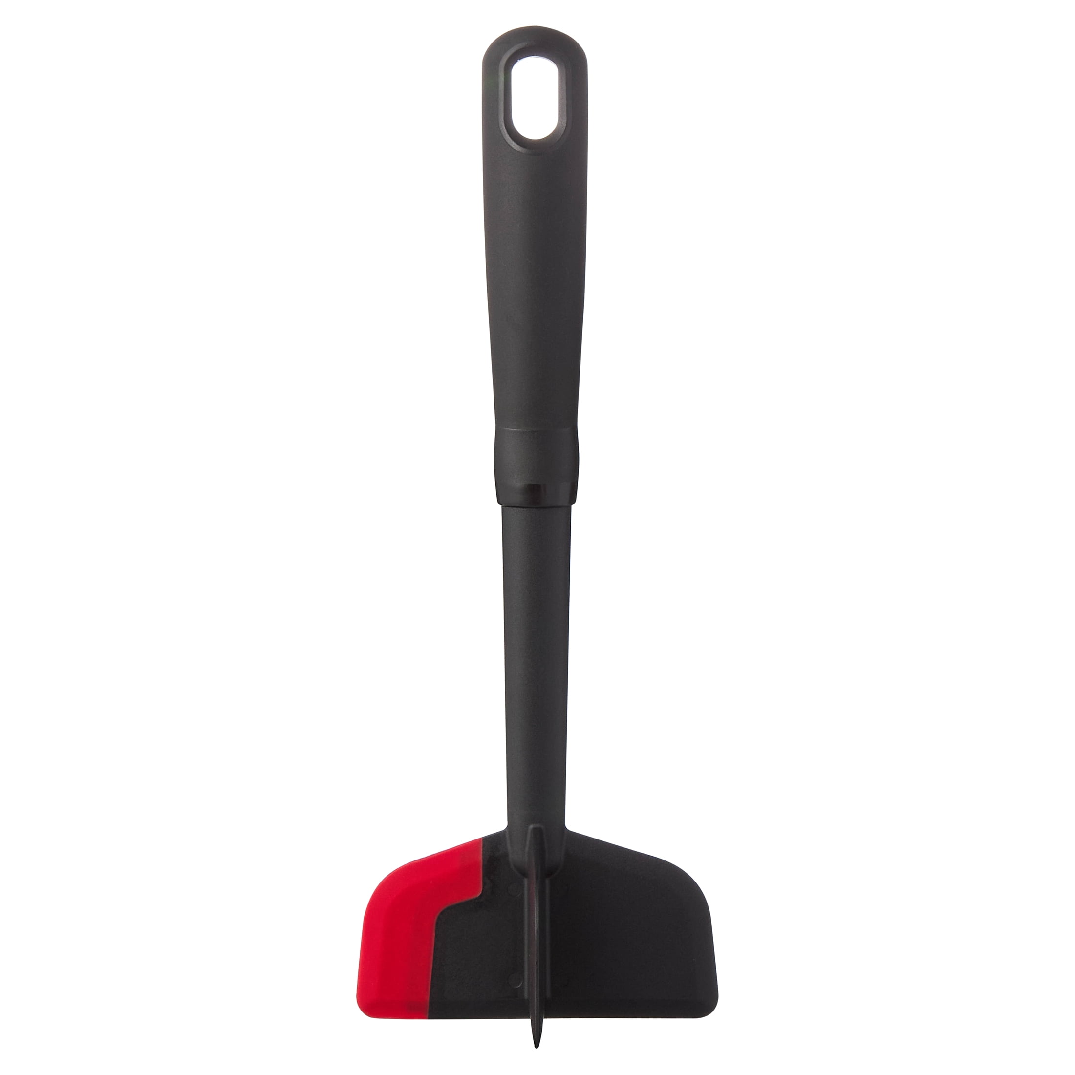 (2 pack) Mainstays Silicone Meat Masher and Chopper, Black
