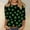 007 Green, variant on WRFWUL St Patty's Day Shirt Women 2025 Casual Plus Size 3/4 Sleeve Irish Clover Shirts Funny Saint Patrick's Tunic Tops