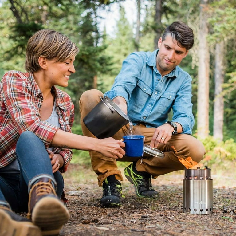 Solo Stove 1800 Pot: Durable Stainless Steel Outdoor Camping