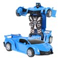 thumbnail image 4 of Mini coche de juguete 2 en 1, coche transformable, Robot de juguete para niños, niñas, regalo, 4 of 6