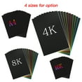 thumbnail image 4 of Yeacher Scratch Paper Art Set Magic Scratch Paper for Kids Arts and Crafts DIY Christmas, 4 of 8