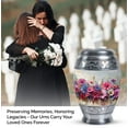 thumbnail image 3 of Canvas Urn For Mom & Women Ashes 10 Inches, Cremation Decorative Urns For Human Ashes, Burial Urns Urn For Ashes For Women, Funeral Cremation Urns For Ashes, Urn For Human Ashes Adult Female, 3 of 5
