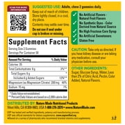 Nature Made High Absorption Magnesium Citrate 200 mg per Serving Gummies, 60 Count