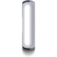 thumbnail image 3 of Mens 10K White Gold, 6mm Slightly Domed Standard Comfort-Fit Wedding Band (sz 12.5), 3 of 3