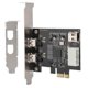 thumbnail image 4 of Carte de capture vidéo 800 Mbit/s PCI-E 1X vers 3 ports 1394A (2 sur 1), 4 of 4