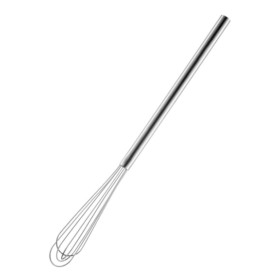 Small whisk for kitchen, stainless steel mini whisk, cooking whisk for eggs, sauces, cream, baking gadgets, ergonomic non-slip handle, silver