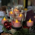 thumbnail image 4 of Velas LED Furora Lighting Rosa con Purpurina para Decoración del Hogar, 4 of 9