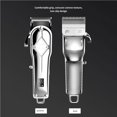 thumbnail image 1 of Tondeuse à Cheveux Professionnelle Sans Fil Tondeuse à Barbe de Précision Rasoir à Cheveux en Métal Affichage de la Batterie Numérique LCD Longueur des Cheveux Réglable Faible Bruit Rechargeable pour Cheveux Barbe, 1 of 9