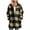Yellow, variant on Black*Friday Clearance Items under $5 GaThRRgYP Women's Cozy Fleece Jacket with Pockets,Women's Fashion Long Sleeve Solid Color Thickening Cardigan Jacket Checkered Fall Winter Warm Coat Blue S