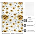thumbnail image 2 of 2 Pcs Funny Kitchen Towels,White Sunflower Letter Pattern Microfiber Dish Towels,Kitchen Tea Towels,Kitchen Towel Set (18" X 26"), 2 of 7