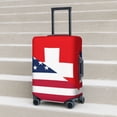 thumbnail image 5 of Yiaed USA Switzerland Print Travel Luggage Cover Suitcase Protector Fits 18-32 Inch Luggage Wheel Covers Patterned Elastic Luggage Anti-scratch（No luggage）-X-Large, 5 of 5