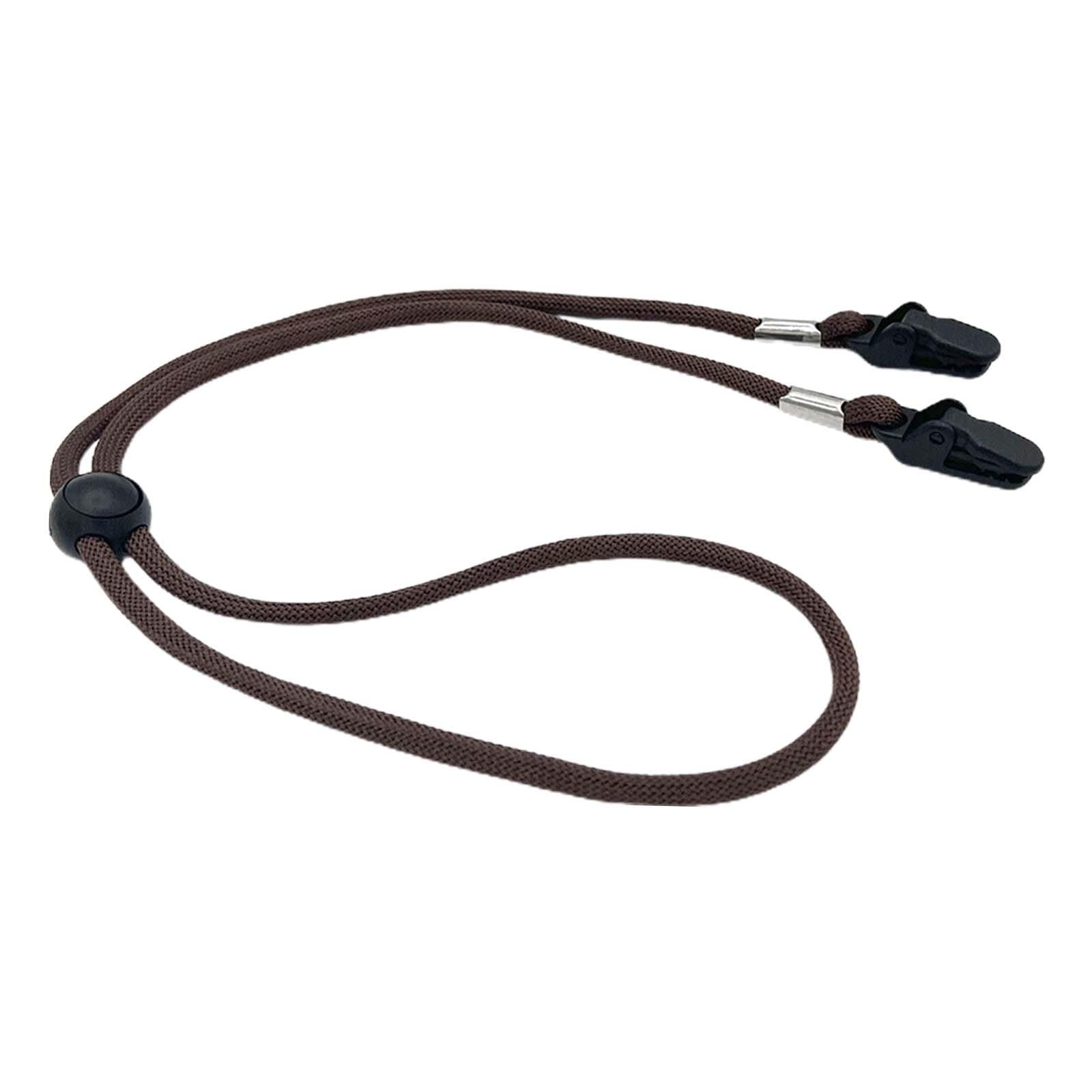 Hat Strap Clips Hat Chin Cord Running Beach Fishing Hat Sailing Hat Retainer Coffee