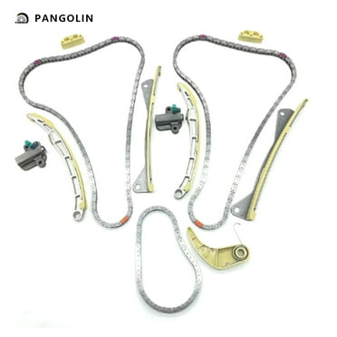PANGOLIN Engine Timing Chain Kit Fit for 2013-2022 Genesis Coupe G70 G80 G90, Hyundai Azera Palisade Santa Fe, Kia K900 Telluride Timing Belt Kit Engine Replace Part OE 24321-3L100