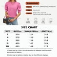 thumbnail image 2 of 2025 Spring Summer Puff Short Sleeve Womens Sweater Tops Trendy Crew Neck Casual T Shirts Blouses, 2 of 5
