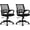 Black, 2pk, variant on NEO CHAIR Office Desk Computer Chair Ergonomic Mesh Gaming Cushion Seat with Comfy Lumbar Mid Back Support Adjustable Height Swivel Rolling Wheels for Home Task (Mesh Black)