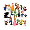 thumbnail image 1 of 18 Pcs/Ensemble Figurines d'Action Super Mario Jouets Décoratifs Cadeaux, 1 of 4
