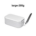 thumbnail image 1 of POINTERTECK Mini Foldable Aluminum Alloy Stainless Steel Picnic Box Dinner Pail Lunch-Box Breakfast Storage Dinnerware Food Container School Office, 1 of 10