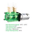 thumbnail image 2 of GROTHEN Dosing Pump Dual Head Peristaltic Pump Mini Water Liquid Pump Large Flow Rate Peristaltic, 2 of 8
