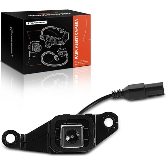 A-Premium Park Assist Camera Rear View Backup Reverse Camera Compatible with Select Toyota Models - 2016 2017 2018 2019 Prius C - Replace# 86790-52210