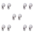thumbnail image 3 of Riwesomey 2 uds Clips para ventana de coche montados 200G Clips de succión para ventana soportes de ventosa extraíbles para coche, blanco blanco 5piezas, 3 of 6