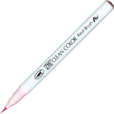 Kuretake Zig Clean Color Real Brush Marker, Sugared Almond Pink