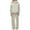 Beige, variant on hotojiny Women's Sweatsuit Set Fashion Long Sleeve Hoodies Zip up Sweatshirts Jackets and Wide Leg Sweatpants 2 Piece Outfits