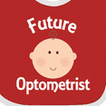 thumbnail image 4 of Inktastic Future Optometrist Occupation Boys or Girls Baby Bib, 4 of 4