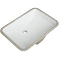 thumbnail image 2 of Proflo Pf2114ua Norris 22-13/16" Rectangular Vitreous China Undermount Bathroom Sink -, 2 of 6